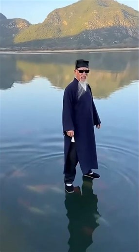 Grandpa Started Walking on Water 🌊 Is This Magic? 😳