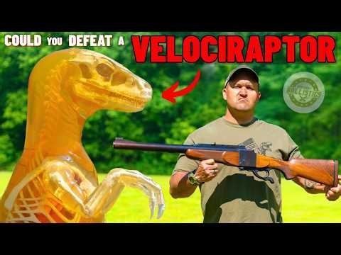 Could You Defeat A VELOCIRAPTOR ?