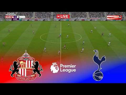 🔴Sunderland vs Tottenham - Premier League 2026 Match | Pes 21 Gameplay Simulation