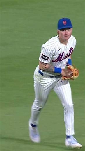 A.J. Ewing lays out for the catch 👏 #mlb #nymets @baseball #sports #sportshighlights