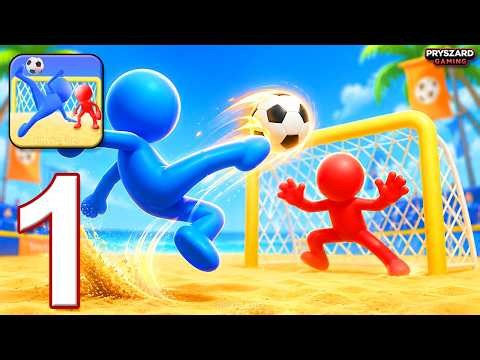 Super Goal: Fun Soccer Game - Gameplay Walkthrough Part 1 - Draw A Soccer Line (iOS, Android)