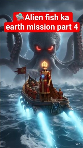 🛸 Alien fish ka earth mission part 4 #trending #ai #shorts #shortsfeed #funny #youtubeshorts #aiart