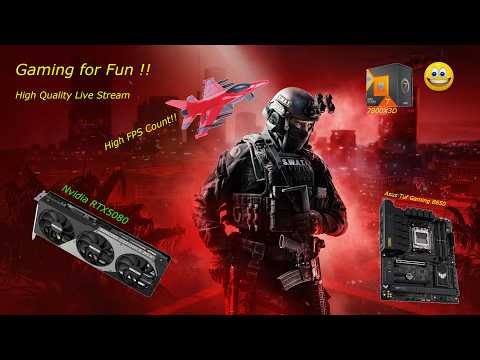 4K Resolution Gaming with AMD7800X3D and Nvidia RTX 5080 !!