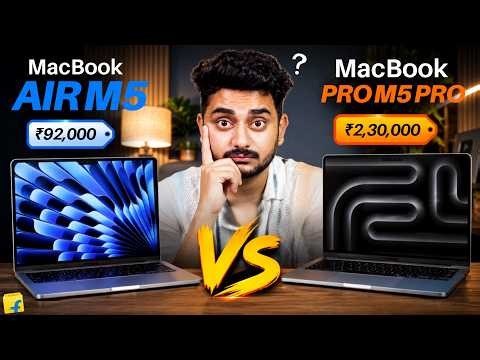 MacBook Air M5 vs MacBook Pro M5 – Which One Should You Buy?