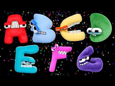 ABC Letter Song for Kids | A to Z Capital Letters | Cute Plush Alphabet Characters