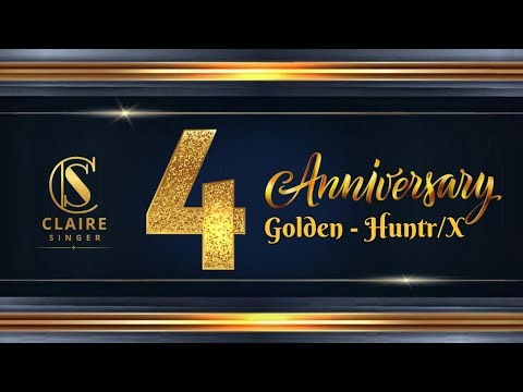 Golden – HUNTRX | Claire 4th Anniversary Special Cover ✨🏆