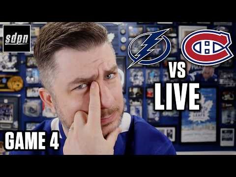 Montreal Canadiens vs Tampa Bay Lightning GAME 4 LIVE w/ Steve Dangle