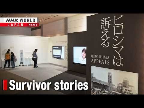 Hiroshima atomic bomb museum renews message of peaceーNHK WORLD-JAPAN NEWS