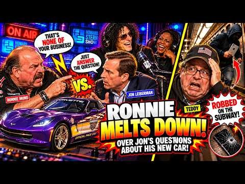 Ronnie MELTS DOWN Over Jon Leiberman's Questions About His New Car | The Howard Stern Show