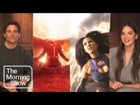 James Marsden and Olivia Munn throw secret X-Men Parties