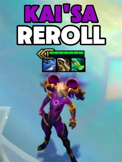 NEW META KAI'SA DARK STAR REROLL #tft