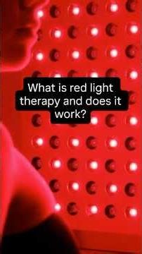 Red light therapy