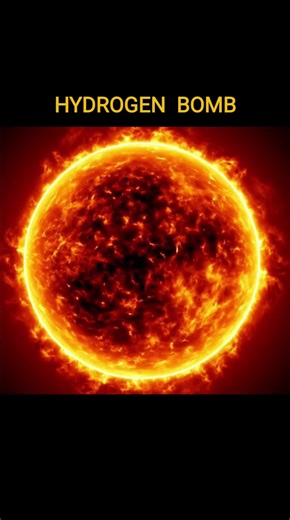 एक हाइड्रोजन बम पूरी दुनिया को नष्ट कर सकता है कैसे|| Hydrogen bomb kya hai #shorts