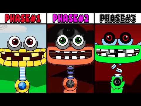 All Phases in New Incredibox Sprunki Oc of Wubbox: From Phase 1 to Phase 3