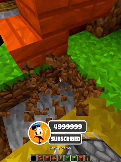 Minecraft Pumpkin Portal...🤯 (World's Smallest Violin) #minecraft #shorts