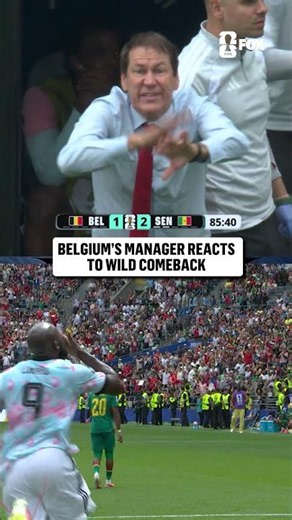 RUDI GARCIA GOES WILD AFTER BELGIUM'S 3-MINUTE COMEBACK