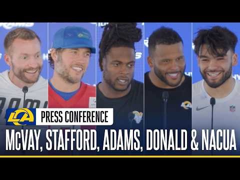 Sean McVay & Players Preview Week 6 vs. the Cardinals