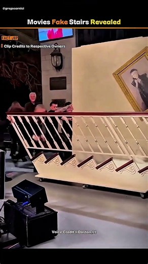 How Movie Actors “Fall” Down Stairs Without Actually Falling! 🎬😱