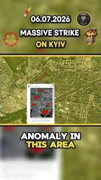 MASSIVE STRIKE ON KYIV🚀 Military Summary 2026.07.06 #russia #ukraine #ukrainewar #militarysummary