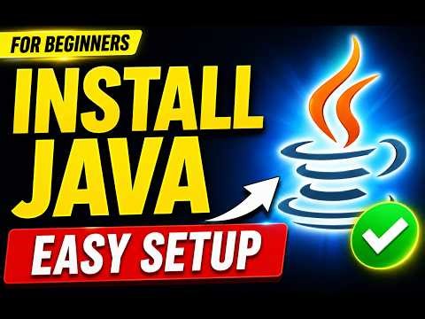 How to Install Java on Windows 11 (Step-by-Step Guide for Beginners | Easy Setup)