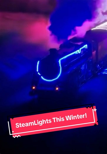 SteamLights is back at the Bluebell Railway this winter! Join us for an unforgettable evening with loved ones 🫶 This year we’re bringing the immersive narrative of “Somewhere over the Rainbow” 🌈 Tickets are on sale now at bluebell-railway.co.uk ❄️ #SteamLights #ChristmasSteamTrain #HolidayLightsTrain #Sussex