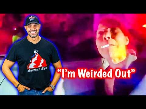 Entitled Woman Claims She's Uncomfortable, Walks Away From Officers
