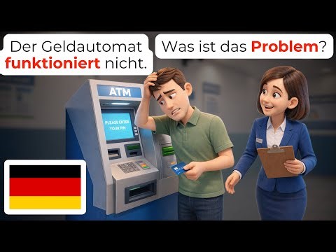 🇩🇪 Learn Banking Phrases | A1-A2 | Learn Real German for Beginners | Learn New Words