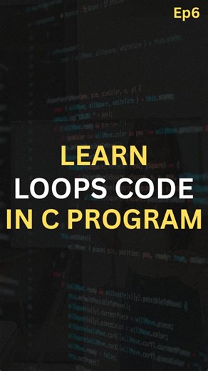 Avani Hiranandani | Coding & AI Educator on Instagram: "Comment “Loops” to get Top 50 C loop programs 👇 Part 6 of C Programming Series 🔁 In this reel I’m explaining for loop, while loop, and do while loop in C with easy logic and smart tricks so it actually clicks in your head. If loops always confuse you or you forget syntax in exams, this one is for you. Simple flow, no overthinking, just pure clarity. Best for BCA, BSc CS, beginners, and last minute revision too. Save this reel for exams. F