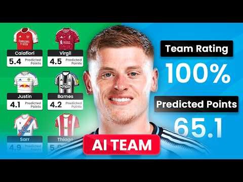 THE BEST POSSIBLE FPL DRAFT!? | 100% TEAM RATING! | Fantasy Premier League 2026/27