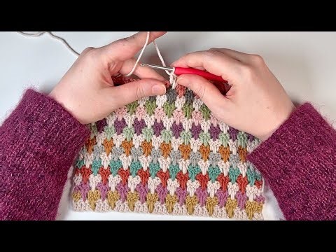 Learn this EASY crochet stitch in just 14 minutes