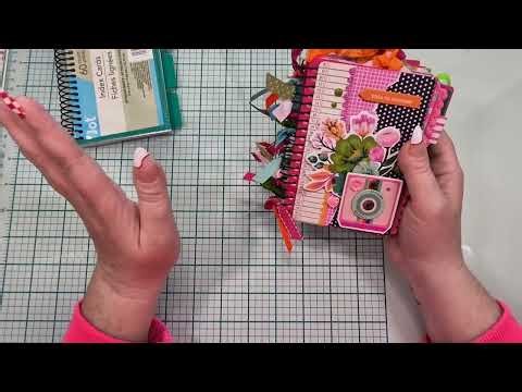 Easy Mini Album - Altered Mini Notebook Tutorial and Walk Through