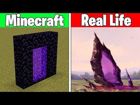 Realistic Fire Simulation vs Minecraft - Real Life Compilation