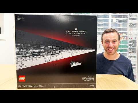 LEGO UCS Executor Super Star Destroyer Unboxed & First Look