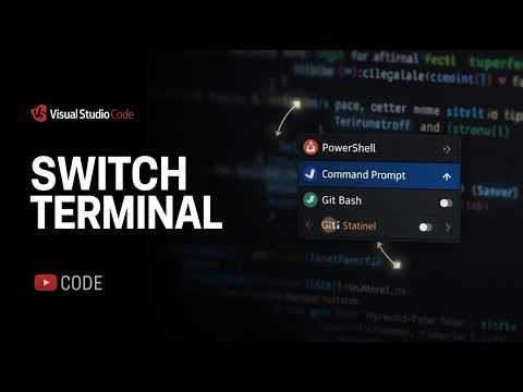 How to Switch Terminal in VS Code (Git Bash, CMD, PowerShell)