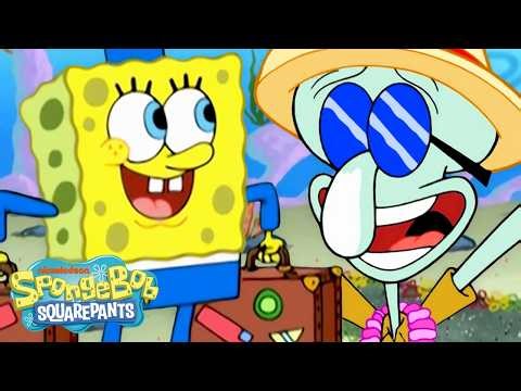 Every Vacation Ever 🏝️ | SpongeBob
