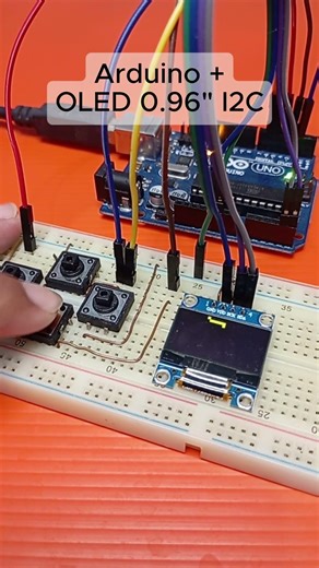 Arduino OLED Snake Game 🎮 Tiny Screen, Real Fun!