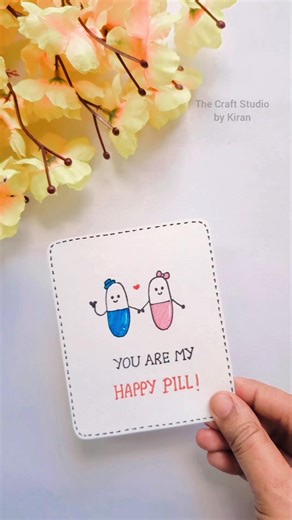 Make This for Someone You Love ❤️ | DIY Card Idea #handmade card #cutecardidea #aestheticcrafts