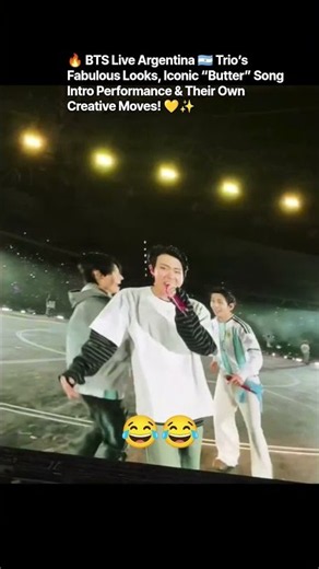 BTS Live Argentina🇦🇷 Trio’s Fabulous Looks, “Butter” Intro Performance & Own Creative Moves!💛✨