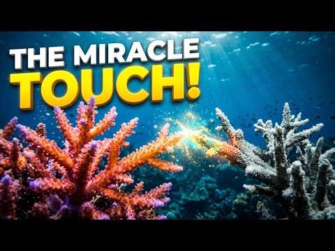 A Simple TOUCH Brought Dying Corals Back to Life?! 🌊 The 7-Week Coral Miracle