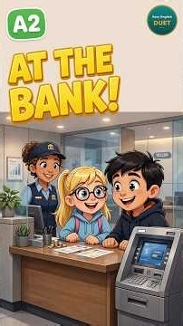 At the Bank in English | Money and Banking (A2)