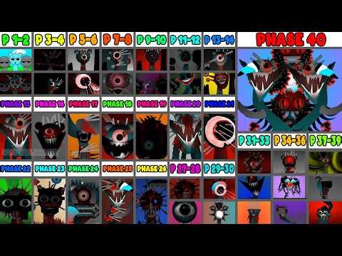Incredibox Sprunki Mix All Phases: Phase 1-40 - NEW UPDATE | NEW MOD!