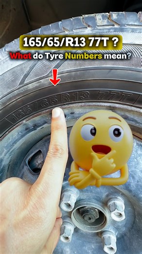 Tyre Numbers Meaning Explained | 165/65 R13 77T Ka Matlab Kya Hai? 🚗
