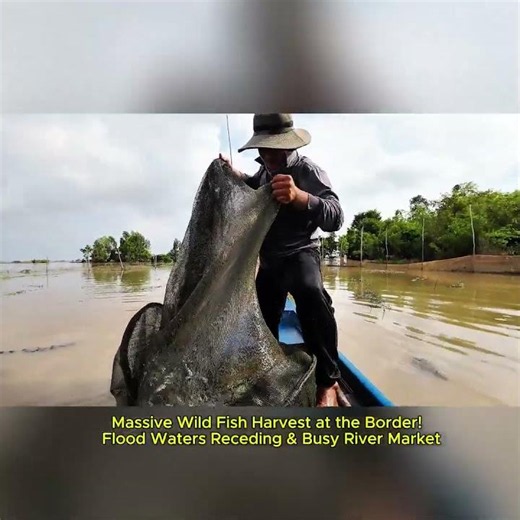 Massive Wild Fish Harvest at the Border!
