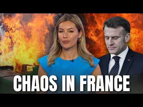 FRANCE ON FIRE: Violent student protests explode as Macron’s government loses control