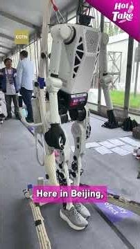 Humanoid robots gear up for Beijing half-marathon with global teams