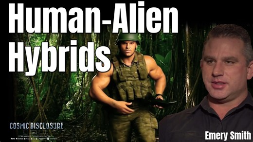 After examining more than 3,000 specimens in a secret facility, Emery Smith has keen understanding of the genetic diversity of intelligent beings found throughout the cosmos and on our planet. He explains the complexities of creating human-alien hybrids. Some of which are used as programmed lifeforms, created for specific uses. Series: Cosmic Disclosure Ep. Programming Human-Alien Hybrids Host: David Wilcock Featuring: Emery Smith Audio Languages: English Subtitles: Español, Deutsch, Français, E
