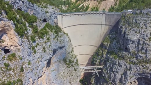 An 800-foot wave cleared Europe’s tallest dam - then the valley was gone