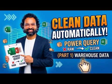 Supply Chain Analysts Clean Raw Data in Excel Power Query | Part 1