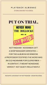 The Album Britain Tried to Ban — Sex Pistols at 49
