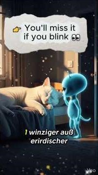 Die Katze und das kleine Alien 🐱👽